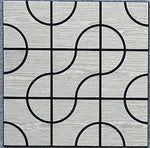 Geometric Curved Acoustic Wall Panel WP2-B image 0