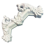D85008S Shah Paintable PS 2.5cm Interlocking Corner Moulding image 0