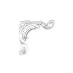 D85008C Wall Moulding Diamond Interlocking PS Corner Motif 4 cm image 3