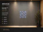 Abstract Geometric Square Acoustic Wall Panel WP7-A image 1