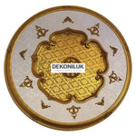 DO150-A Gold Oval Palace Ceiling 150 cm image 0