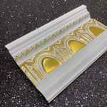 DA120-BA White Gold Audy Cornice 12cm image 2