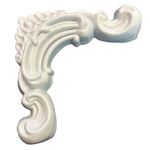 D85008C Wall Moulding Diamond Interlocking PS Corner Motif 4 cm image 0