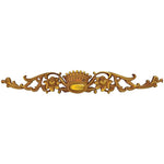 DGM35-A Antique Small Door Crown 34.5×5 cm image 0