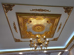 DK150-A Gold Square Palace Ceiling 150×150 cm image 2
