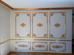 DGM23-A Gold Palace Ceiling Corner Motif 27×18 cm image 2