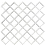 DGM28-D2 Diamond Patterned Paintable Ceiling and Wall Panel 50 cm image 0