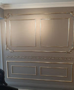 DGM16-D2 Decorative Paintable Embossed Wall Border 8.5×100 cm image 1