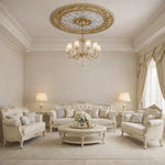 DO90-A Gold Oval Palace Ceiling 90 cm image 3