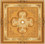 DK90-A Gold Square Palace Ceiling 90×90 cm image 0