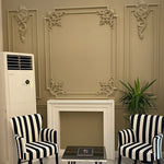 4020- Sofia Paintable Wall Moulding Lath 4cm image 1
