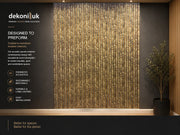 Wave Design Brown and Cooper PVC panel HS-035 image 2