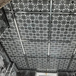 DMKP60-S Moderna Black Pvc Ceiling Panel 60*60 image 1