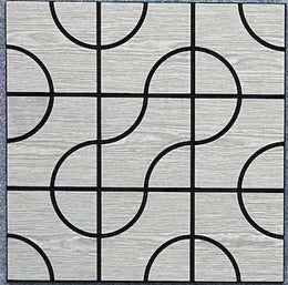 Geometric Curved Acoustic Wall Panel WP2-B image 0