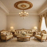 DO90-E Antique Oval Palace Ceiling 90cm image 2