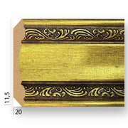 DE115-E Eco Brown Coving 11,5cm