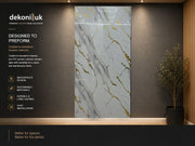 Marble Effect With Gold Inlay PVC Panel PVC-11 image 0