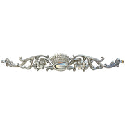 DGM35-G Silver Small Door Crown 34.5×5 cm image 0