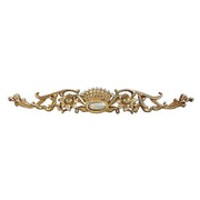 DGM35-P Patina Small Door Crown 34.5×5 cm image 0