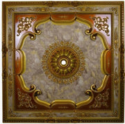 DK150-E Antique Square Palace Ceiling 150×150 cm image 0
