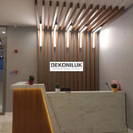 DS-004 5*8*280 cm Seperator Wall Partition Profile DECORATION PROFILE image 1