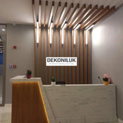 DS-004 5*8*280 cm Seperator Wall Partition Profile DECORATION PROFILE image 1