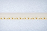 DA20-BA Audy White Gold Wall and Ceiling Lath 2cm image 1