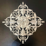 DGM27-G Silver Ps Embroidered Motif 40*40cm