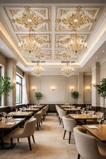 DK90-P Patina Square Palace Ceiling 90×90 cm image 1