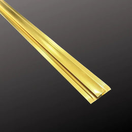 AL-EK-A ALUMINIUM GOLD CONNECT PVC PANEL TRIM image 0