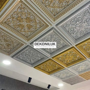 DKP60-P Avantgarde Patina PVC Ceiling Panel 60×60 cm image 2