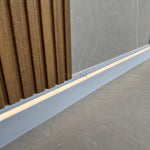 DIS10020-D2 Istanbul Paintable Baseboard with LED 10 cm image 7