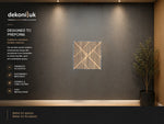 Matrix Cross Square Acoustic Wall Panel PET-006 image 2