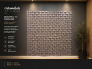 Brown Convexed Square Acoustic Wall Panel HS-006 image 2