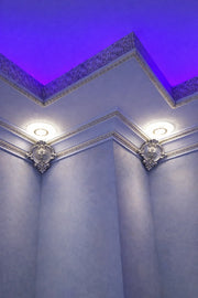 DGM54-G Silver Cornice Inner Corner Motif 17×13 cm image 1