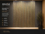 Wave Design Brown PVC Panel HS-034 image 2
