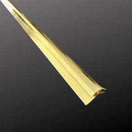 AL-DIS-A ALUMINIUM GOLD PVC PANEL FINISH TRIM image 0