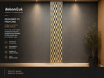 Woven Ribbon Acoustic Panel HS-025 image 1