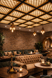 DSTP60-E  Sakarya Antique PVC Ceiling Panel 60*60 cm image 2