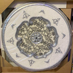 DO150-G  Silver Oval Palace Ceiling 150 cm image 1