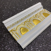 DA120-BA White Gold Audy Cornice 12cm image 2