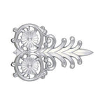 DGM18-G Silver Palace Ceiling Spear Motif 14×21 cm image 0