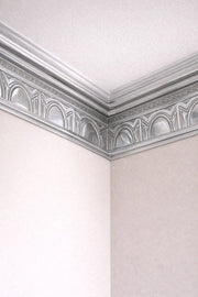 DA120-G Silver Audy Cornice 12cm image 3