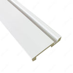 DIS10020-D2 Istanbul Paintable Baseboard with LED 10 cm image 0