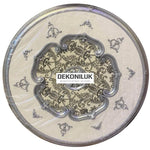 DO150-G  Silver Oval Palace Ceiling 150 cm image 0