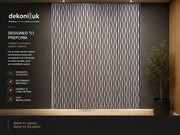 Wood Effect Wave Design Acoustic Panel HS-021 image 2
