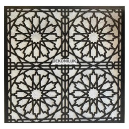 DSKP60-S Selcuk Black Pvc Ceiling Panel 60*60 image 0