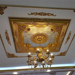 DK150-A Gold Square Palace Ceiling 150×150 cm image 4