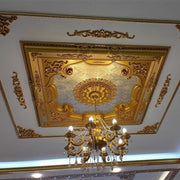 DK150-A Gold Square Palace Ceiling 150×150 cm image 4