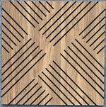 Matrix Cross Square Acoustic Wall Panel PET-006 image 0